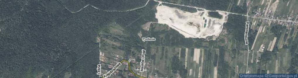 Zdjęcie satelitarne Masłów Drugi ul.